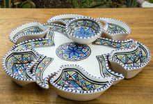 Load image into Gallery viewer, Moroccan Star 8 Piece Appetizer Set - bohemian-beach-house
