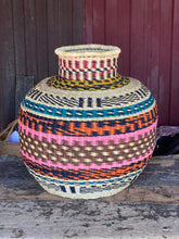 Load image into Gallery viewer, Hand Woven Flower Pot Multi
