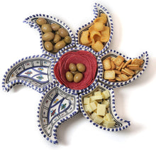 Cargar imagen en el visor de la galería, Moroccan Star 8 Piece Appetizer Set - bohemian-beach-house
