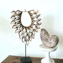 Load image into Gallery viewer, Large Tribal Papua Necklace Stand 1 - bohemian-beach-house
