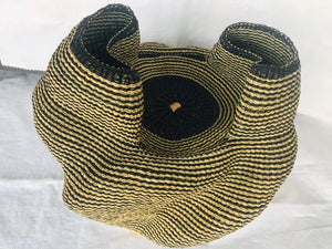 Double Headed Bassabassa Basket in Black Stripe