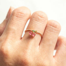 Load image into Gallery viewer, Juicy Cherry Ring in Rose Gold
