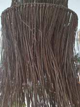 Cargar imagen en el visor de la galería, Natural Grass Round Shape Lamp Shades Natural - bohemian-beach-house
