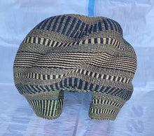 Load image into Gallery viewer, Double Headed Bassabassa Basket in Black Tribal
