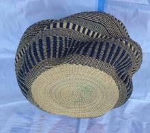 Load image into Gallery viewer, Double Headed Bassabassa Basket in Black Tribal
