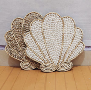 Clam Shell Decor in Ivory