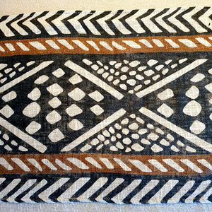 Tribal Ethnic Bed Runner with Tassels